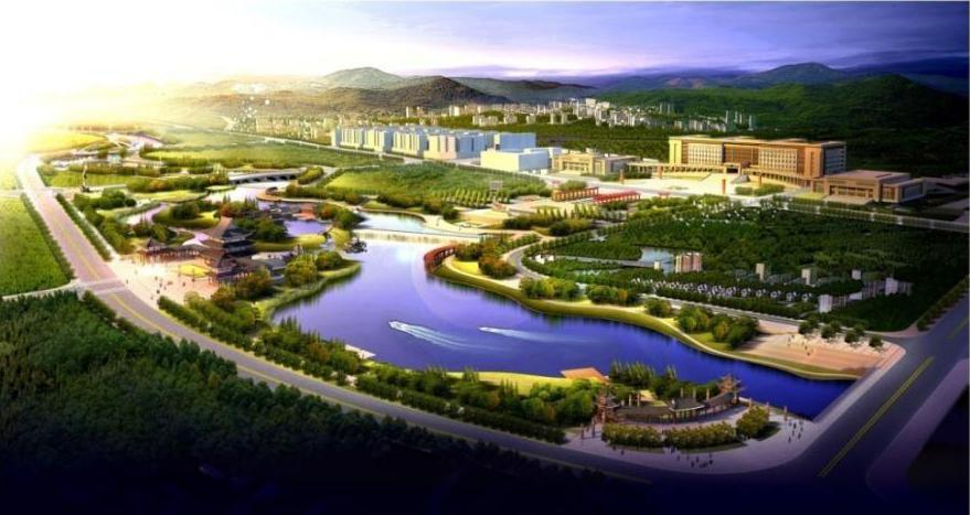贵州瓮安西门河城市滨水风光带规划设计